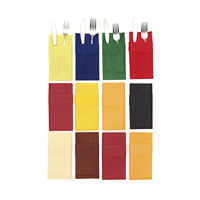 Serviettes en papier personnalisées avec logo imprimé, serviettes en papier Airlaid, serviettes de déjeuner, serviettes de bar, serviettes de fête