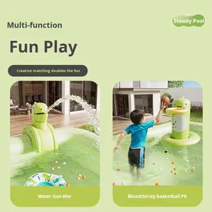 Thời trang hàng đầu trong nhà ngoài trời có thể gập lại PVC chơi nước hồ bơi trẻ sơ sinh trẻ em trẻ em của Inflatable hồ bơi - Product Image 4