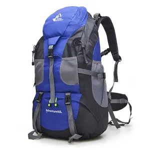 आउटडोर निविड़ अंधकार foldable हाइड्रेशन कैम्पिंग बैग यात्रा ट्रेकिंग लंबी पैदल यात्रा बैग 50L
