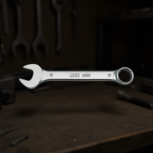 Usag Combination Wrench 17mm Metric Open End And Ring <b>Spanner</b> <b>Tool</b> - Product Image 3