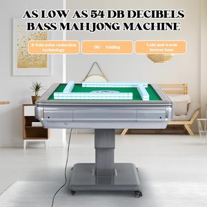 Mesa de Mahjong Plegable Automática Moderna Topperfun para 4 Jugadores con Ruedas, Enchufe Estadounidense AC110-120V, para el Hogar - Product Image 4