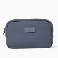 OEM Wasserabweisende Leichte Langlebige Neopren-Kulturtasche mit Netzfach und Außentasche Mehrzweck-Kosmetiktasche