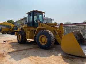 Tracteur Caterpillar CAT966h à chargeur frontal d'occasion avec composants Komatsu Core Moteur CAT et Kawasaki Hydraulique - Product Image 4