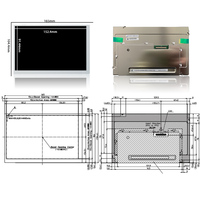Écran LCD Kyocera 7'' 800x480 TCG070WVLPAANN-AN50-S 900 Cd/m² Haute luminosité, modules LCD 7 pouces