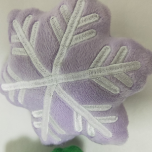 Jouet en <span class=keywords><strong>peluche</strong></span> Super doux, Durable, <span class=keywords><strong>indestructible</strong></span>, couineur pour chien, mignon, créatif, petit flocon de neige artificiel, poupée en <span class=keywords><strong>peluche</strong></span> - Product Image 4
