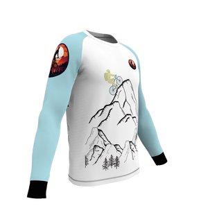 HIRBGOD hommes populaires hauts à manches longues <span class=keywords><strong>vtt</strong></span> vêtements de cyclisme séchage rapide respirant <span class=keywords><strong>VTT</strong></span> vêtements <span class=keywords><strong>pour</strong></span> adulte - Product Image 2