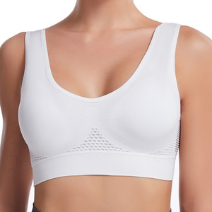 Breathable Sports Bra Top Fitness Women Brassiere Removable <b>Padded</b> Sport Bra <b>Running</b> Gym Push up Bras - Product Image 6