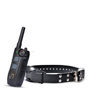 Collar de Adiestramiento Profesional para Perros K9, Resistente al Agua IPX7, Alcance de 1.25 Millas, Recargable, con LED, Vibración, Sonido y Descarga Eléctrica, Certificado <span class=keywords><strong>CE</strong></span>, de Plástico - Product Image 1