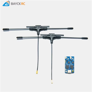 BAYCKRC 900MHz/<span class=keywords><strong>2</strong></span>.4GHzデュアルバンドGemini RX FPVドローンレシーバー多様性ELRS 915Gアンテナ - Product Image 4