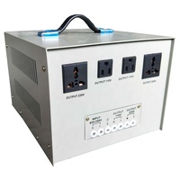 Stabilizer Tegangan Servo ZMELEC Svc Tnd 2000VA AVR 2kVA AC Satu Fasa Layar Digital Efisiensi Tinggi