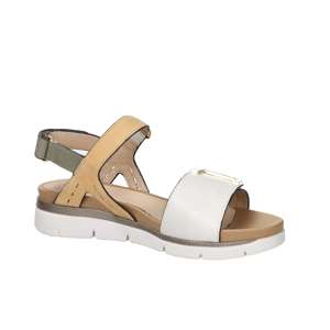 Stonefly Women's <b>Flat</b> Sandal Beige Green 2.5 Cm Heel Size 40 - Product Image 2