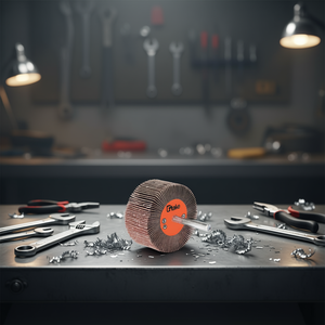 Ttake Abrasive Cloth Flap <b>Wheel</b> 40x15 Mm 6 Mm Shaft 120 Grit <b>Grinding</b> <b>Wheel</b> - Product Image 3