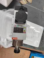 Moteur de gravure CNC 2,2 kW 18 000 tr/min avec boîtier carré et bride, personnalisé pour le travail du bois