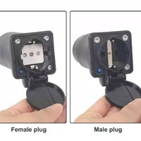 Adaptateur de charge EU de conversion Type 2, prise Schuko de décharge V2L, neuf, universel