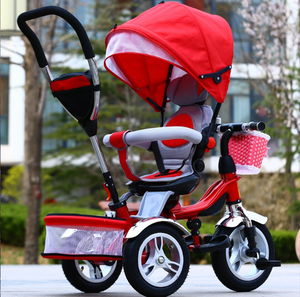Rijtuig Goedkope Kinderwagen Probeer Fiets Driewieler Voor <span class=keywords><strong>Baby</strong></span> Meisjes 4 In 1 Kinderwagen Luxe Zomer Comfortabel Trolley Reissysteem - Product Image 2