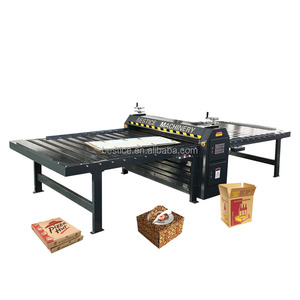 Machine de découpe à cylindre électrique certifiée CE Petite taille Craft Buddy Carton <span class=keywords><strong>Pizza</strong></span> Box Making Paper Material PLC Core Sale - Product Image 6