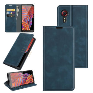 Nouvelle Mode Simple Anti-chute PU + TPU Magnétique Flip Étui Portefeuille Pour <span class=keywords><strong>Samsung</strong></span> Galaxy <span class=keywords><strong>Xcover</strong></span> 5 - Product Image 1