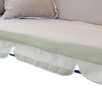 Chaise suspendue d'extérieur, balançoire de jardin, lit de balcon, chaise à bascule, hamac de jardin avec auvent