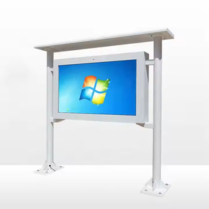 Máquina de publicidad al aire libre con dosel con energía solar | Pantalla LED a prueba de lluvia con refugio de ahorro de energía - Product Image 2