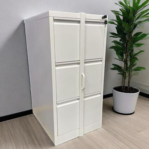 Classeur suspendu A4 <span class=keywords><strong>rangement</strong></span> vertical classeur à 3 tiroirs classeur latéral avec serrure à barre classeur de stockage vertical - Product Image 2