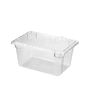 Nhi Binh <b>Plastic</b> OEM Eco-Friendly Clear Injection-Molded Rectangular <b>Plastic</b> Multifunction Storage <b>Box</b> Organizer Custom Logo ISO - Product Image 1