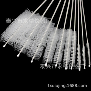 Stainless Steel <b>Cleaning</b> <b>Brush</b> Nylon Bristles Tube <b>Cleaning</b> <b>Brush</b> For Lab Test Tube And Bottle Use - Product Image 5