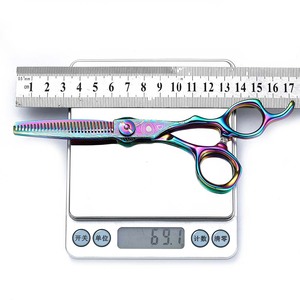 Hair Scissors 6 Inch Stainless Steel Thinning Shears Long Handle For Hairdressing Kit - Product Image 3