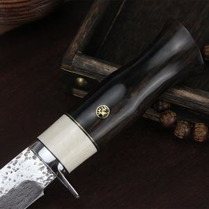 Couteaux Damas pour couteaux <span class=keywords><strong>Rambo</strong></span> avec couteaux de chasse d'extérieur - Product Image 4