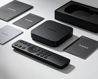 Nuevo Decodificador de TV IPTV OTT Streaming, Apto para Europa Occidental, Alemania, Francia, Países Bajos