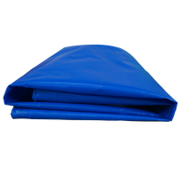 Bâche en PVC enduit pour clôture de chantier, résistante aux UV et aux intempéries, impression personnalisée, 600 g/m²