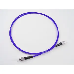 FTTA LC SC APC Cable de conexión dúplex Cable de salto de fibra óptica táctico blindado multimodo