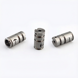 Componentes de Eje de Precisión Mecanizados por CNC de Acero Inoxidable Personalizados y Piezas de Ingeniería con Servicios de Electroerosión por Hilo y Torneado - Product Image 1