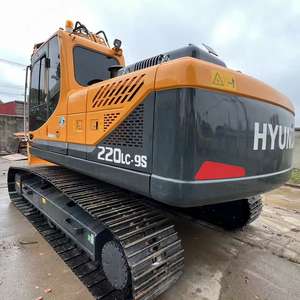 รถตักตีนตะขาบ R220-9S ฮุนไดมือสองเครื่องขุดมือสองสภาพดีปั๊มเครื่องยนต์ - Product Image 2