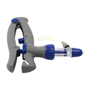 समायोज्य कैथीटर 1 मिली 2 मिली 5 मिलीलीटर पशु सुअर चिकन इंजेक्शन सुई पशु के लिए निरंतर सिरिंज - Product Image 4