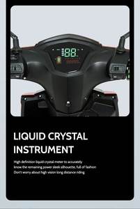 אופנועים חשמליים מהירים לשנת 2026, סיטונאי, שלדת פלדת פחמן, קטנועים חשמליים למבוגרים, אופניים חשמליים דו-גלגליים - Product Image 5