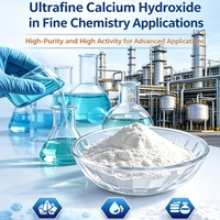 Hydroxyde de calcium de qualité industrielle, pureté 99,5 %, poudre, CAS n° 1305-62-0