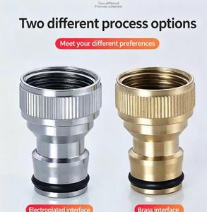 Brass Threaded Tap Connector 3/4 Inch Forging Durable Garden Water Connector - Product Image 4