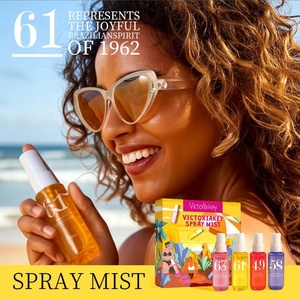 Brume parfumée corps et cheveux 40ml, best-seller d'usine, parfum brésilien, vaporisateur floral rose, huile parfumée pour femme - Product Image 4