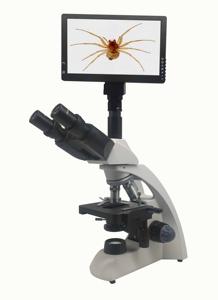 <span class=keywords><strong>AmScope</strong></span>用40X-2500X LEDラボ用3Dステージ付き双眼化合物生物顕微鏡 - Product Image 3