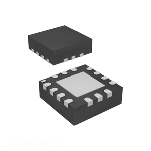 14 WFQFN Exposed Pad FUSB302BVMPX Composants d'interface électroniques en stock - Product Image 1