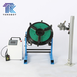 Миниатюрный портативный автоматический сварочный поворотный стол-позиционер, грузоподъемность 10 кг, малый размер, осевой поворотный механизм, 2-19 об/мин, 110/220В, 15Вт - Product Image 3