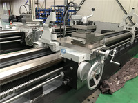 Machine à fileter les tuyaux horizontale semi-automatique modèle Q1319, longueur maximale de 3000 mm, pour la fabrication de vis, à vendre
