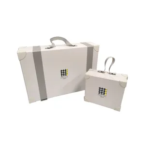 جديد تصميم حقيبة صندوق ورق مقوى ورقة مستطيلة الحلوى حقيبة يد فاخرة علبة التعبئة والتغليف