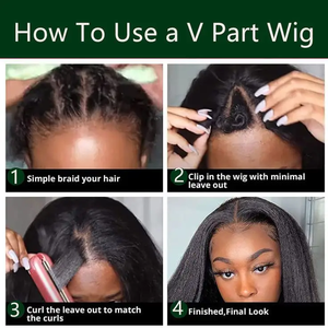 10 12 14 16 18 20 22 24 26 28 30 32 pulgadas alta calidad pelo ondulado indio V parte peluca mujer Clips en pieza cuerpo ondulado pelucas de cabello <span class=keywords><strong>humano</strong></span> - Product Image 4