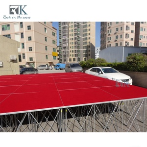 Performance <b>Stage</b> Red Carpet <b>Platform</b> Detachable <b>Stage</b> Display Sale - Product Image 3