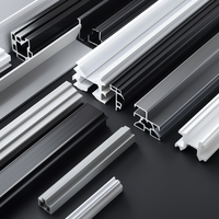 Profils d'extrusion en plastique durables et écologiques personnalisés en PVC/ABS pour les applications en cuisine et en milieu hospitalier