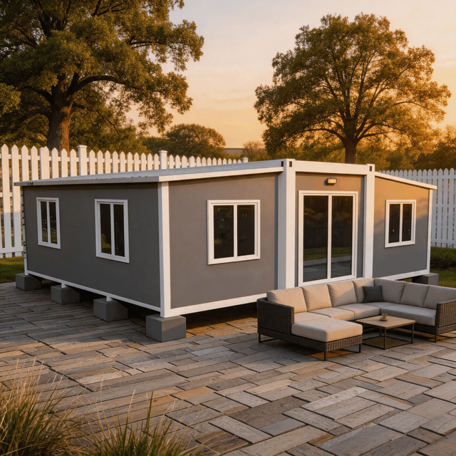 Quick Install Folding Prefabricated Container Expandable Modular Mobile Office with CE ISO Expandable Container House Office