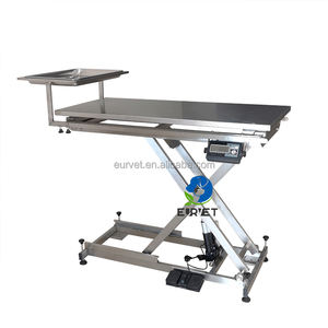 Tavolo Chirurgico Veterinario EUR VET in Acciaio Inossidabile, Attrezzatura Veterinaria per Operazioni Mediche su Animali Domestici - Product Image 2