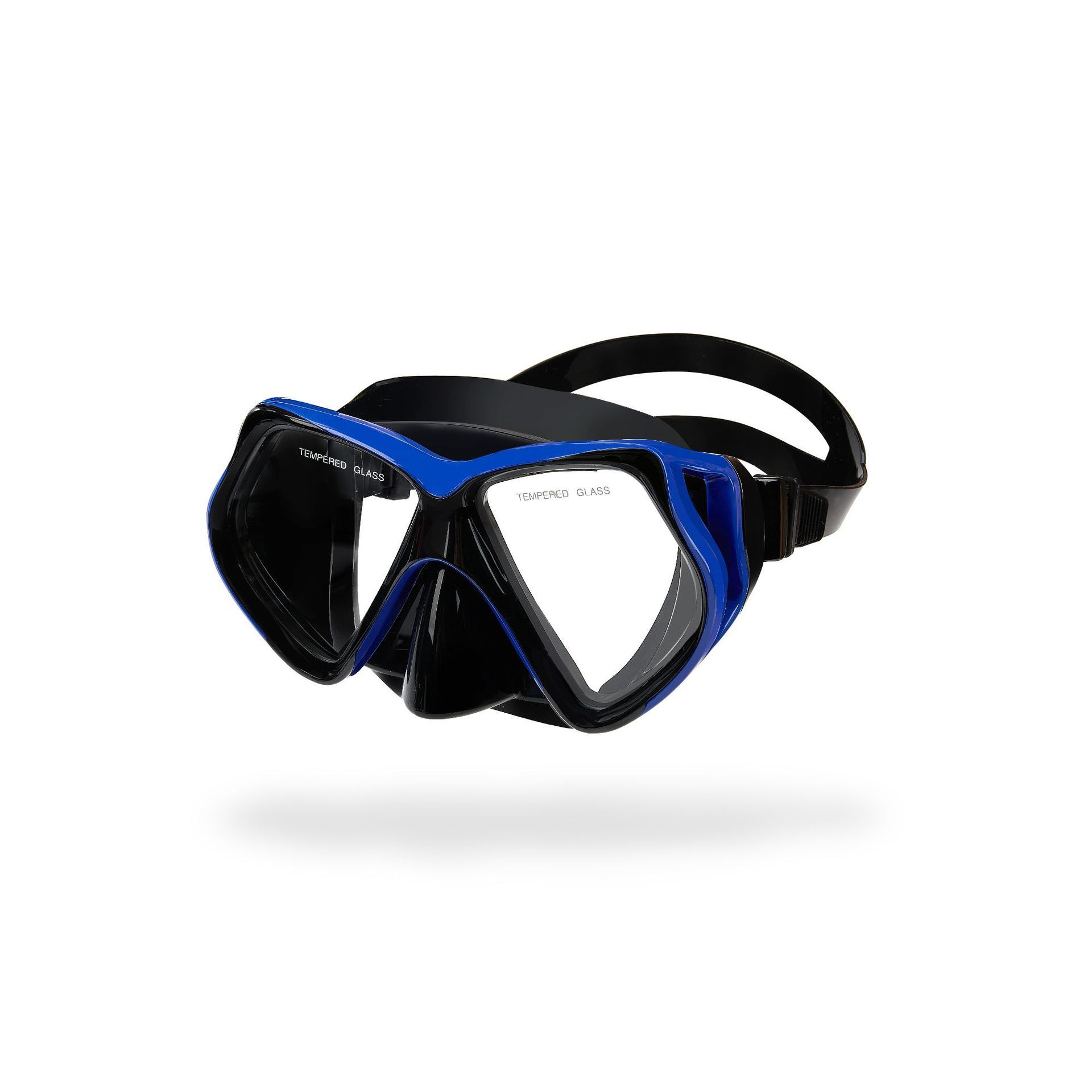 Blue frame with black band