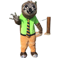 Costume de mascotte Funtoys CE Cosplaydiy Zootopia Folivora Sloth Manager, peluche Zootopia personnalisée